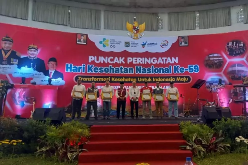 Puncak Peringatan Hari Kesehatan Nasional ke 59 Dinas Kesehatan Kabupaten Malang