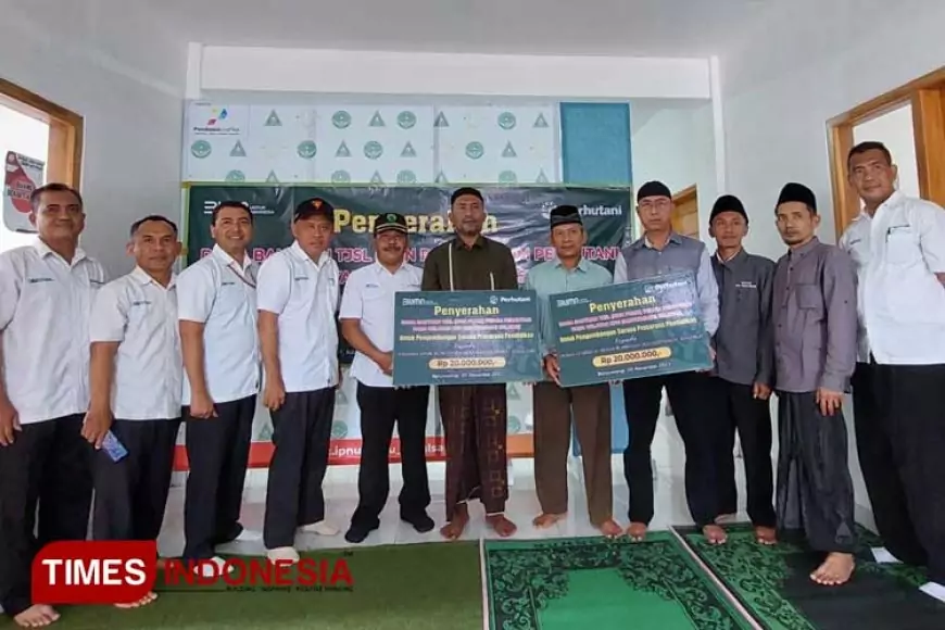 Bangun Generasi Unggul, Perhutani KPH Banyuwangi Selatan Salurkan Dana TJSL ke Empat Yayasan