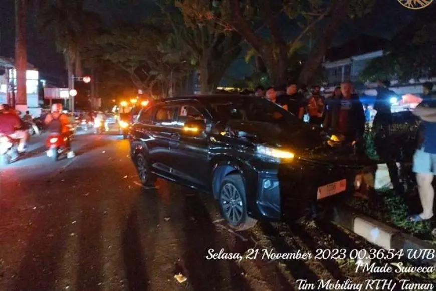 Tiga Mobil Terlibat Kecelakaan Beruntun di Suhat Kota Malang