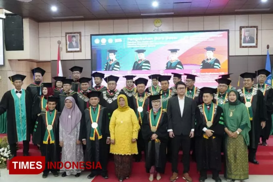 UNJ Kukuhkan 3 Guru Besar FIS dan 1 Guru Besar FMIPA