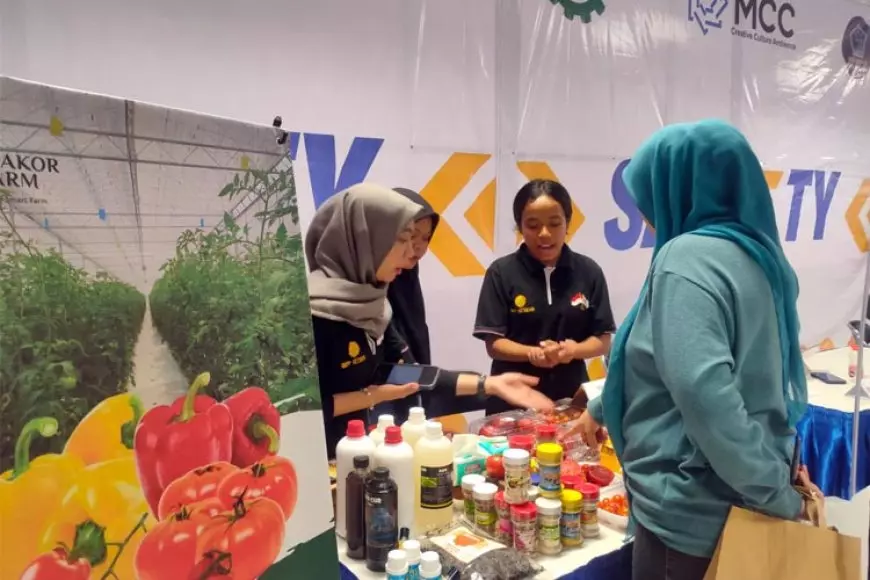 Asah Jiwa Kewirausahaan, Petani Milenial Ikuti Pameran Bisnis