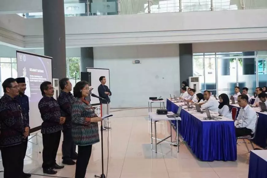 Pj Wali Kota Kediri Tinjau Seleksi Kompetensi PPPK Pemerintah Kota Kediri