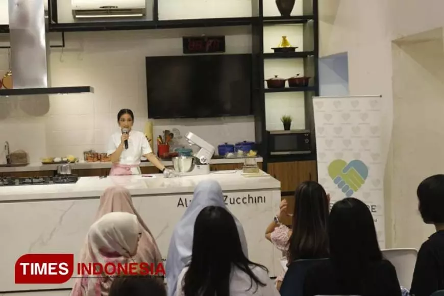 Lets Share Indonesia dan Amy and Cake Bistro Gelar Donasi Melalui Pelatihan Pembuatan Kue