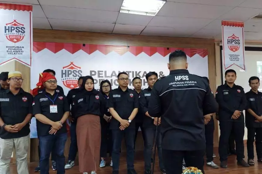 Pengurus Himpunan Pemuda Sulawesi Selatan (HPSS) Se&#45;Jabodetabek Periode 2023&#45;2028 Resmi Dilantik