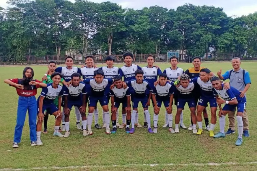 Hebat, Tim Sepak Bola Ganesha ITNY Juara 1 Geologi Cup UGM 2023