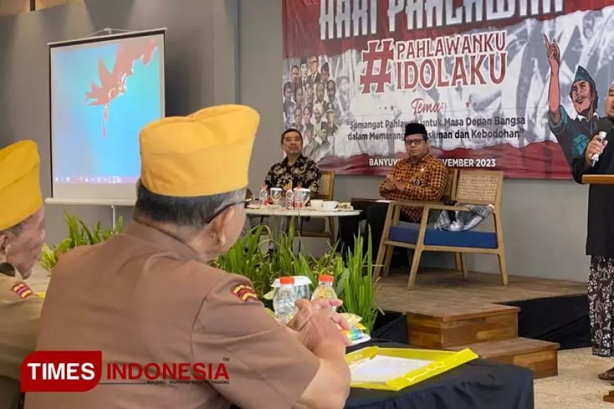 Rayakan Bulan Pahlawan, Bakesbangpol Banyuwangi Bersama Veteran Kobarkan Semangat Perjuangan