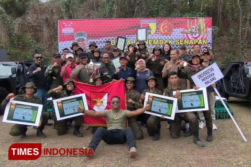 Keren UNMER Malang Juarai Lomba Ketangkasan Menwa Nasional Piala Pangdam V/Brawijaya