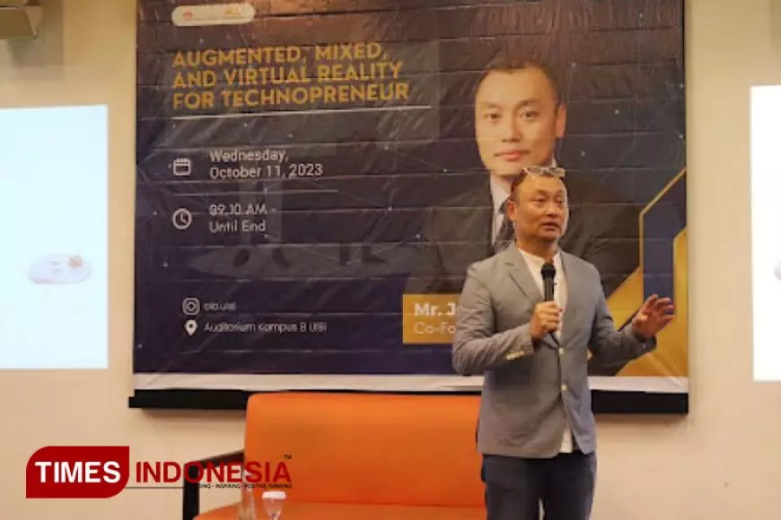 UISI Gelar Seminar Internasional, CEO FX Media Mr Joeie Beberkan Tips Membangun Usaha