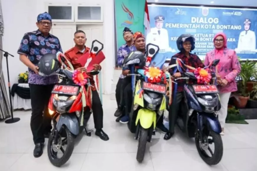 Apresiasi Anggota DPRD Bontang Faisal pada Wali Kota atas Pembagian Motor untuk Ketua RT