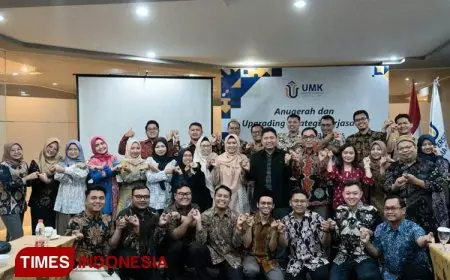 Anugerah dan Upgrading Kerjasama, Komitmen UMK Kudus Tingkatkan Mutu dan Kinerja