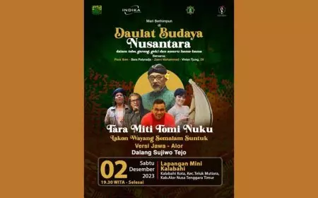 Daulat Budaya Nusantara Gelar Ruwatan di Tepian Alor