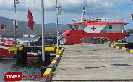 Kapal RS Laksamana Malahayati Sandar di Lombok Timur, Gelar Pengobatan Gratis