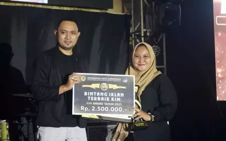 Diskominfo Kota Gorontalo Sukses Gelar KIM Awards 2023