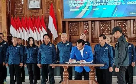 KORMI Jatim Lantik 41 Pengurus Kabupaten Tuban, Ini Pesan Hudiyono