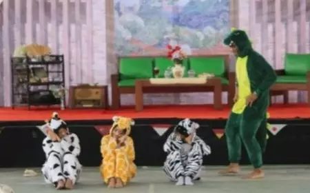 Menyambut Bulan Bahasa, SMAN 7 Malang Menggelar Drama Bahasa Jerman