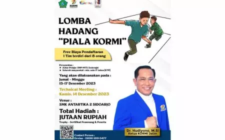 Ikutilah Lomba Hadang Piala KORMI Jatim 2023 Berhadiah Jutaan Rupiah