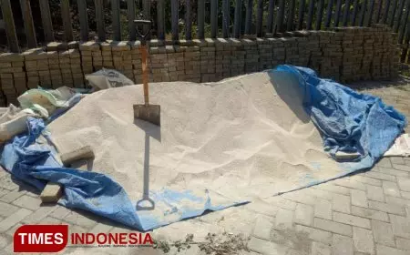 UWG Malang Kembangkan Prototipe Pelat Beton Berbahan Limbah Marmer untuk Perkerasan Jalan Rigid Pavement