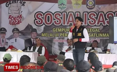 Gempur Rokok Ilegal, Satlinmas Majalengka Perkuat Peran Sosialisasi