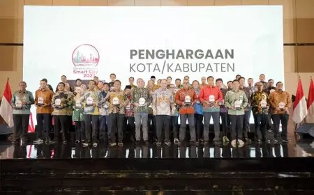 ​​Berhasil Wujudkan Smart City, Pemerintah Kota Gorontalo Dapat Penghargaan dari Kemenkominfo RI