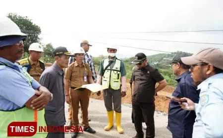 Anggota DPRD Bontang Pertanyakan Proyek Pembangunan Turap di Jalan Soekarno Hatta Lamban