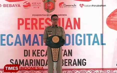 Permudah Layanan Administrasi Masyarakat, Pemkot Samarinda Resmikan Kecamatan Digital