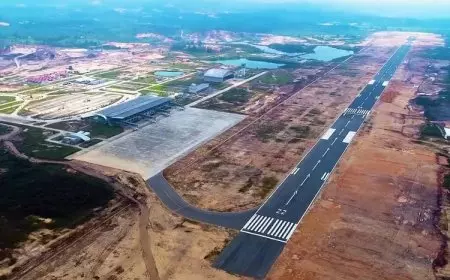 Pasang Instrumen di Runway, Pemkot Samarinda-Bandara APT Pranoto Tingkatkan Keamanan Penerbangan