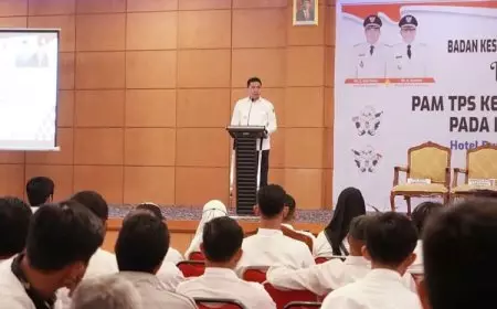 Jelang Pemilu, Pemkot Samarinda Gelar Bimtek PAM TPS Kecamatan Samarinda Seberang