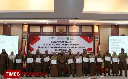 Sukseskan Program Kesmas, Puskesmas dan Rumah Sakit di Majalengka Raih Penghargaan