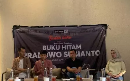 Aktivis Mahasiswa, Akademisi dan Aktivis 98 Gelar Bedah Buku Hitam Prabowo di Bandung Provinsi Jawa Barat