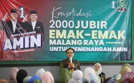 Dua Ribu Emak-emak di Malang Raya Resmi Jadi Jubir Pasangan AMIN untuk Pilpres 2024