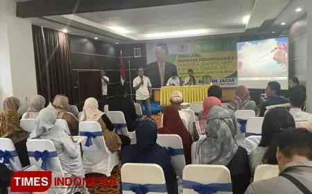 Jelang Pemilu 2024, Anggota DPRD Kaltim Kaharudin Jafar Ajak Milenial Pahami Wawasan Kebangsaan
