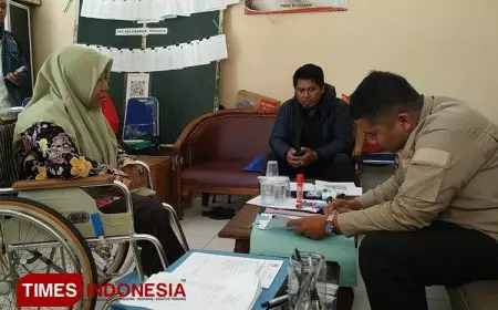 Berpartisipasi Sebagai Penyelenggara, Penyandang Disabilitas Kota Kediri Daftar KPPS