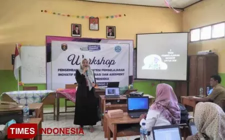 Aktif Merancang Pembelajaran Berdiferensiasi, SDN Randusongo 3 Gelar Workshop Bersama Dosen UNIPMA