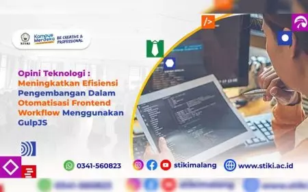 Opini Teknologi: Meningkatkan Efisiensi Pengembangan dengan Otomatisasi Frontend Workflow Menggunakan GulpJS