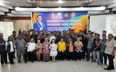 Cak Hud Didaulat Jadi Presiden Lions Club Jatim