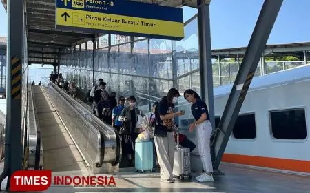 Libur Nataru, 4 Ribu Orang Per Hari Datang ke Kota Malang Lewat Jalur Kereta Api