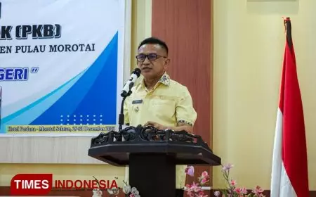 Kegiatan Evaluasi, Pj Bupati Morotai: Loumadoro Raih Desa Stop Buang Air Sembarangan
