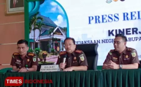 Kejari Kabupaten Malang Eksekusi 601 Perkara Tindak Pidana Selama 2023