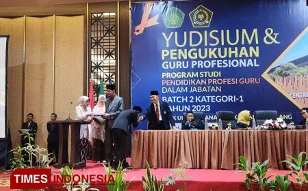 UIN Malang Kukuhkan 471 PPG, Tingkat Kelulusan Capai 92,83 Persen
