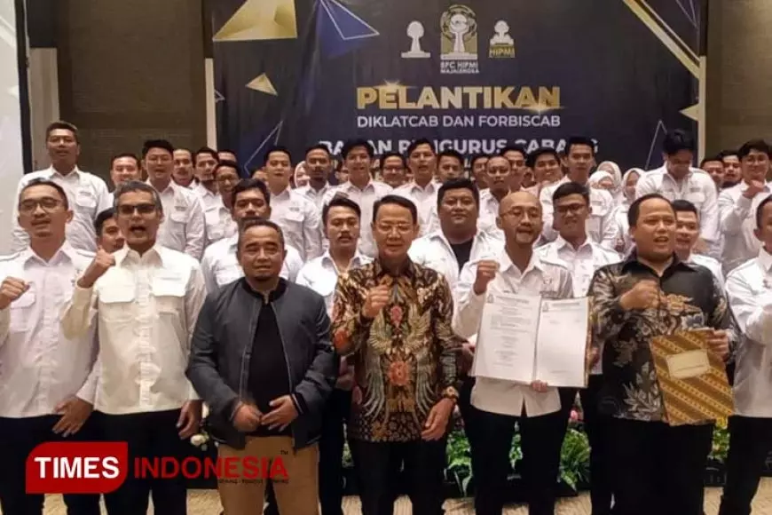 Bupati Karna Sobahi Ajak HIPMI Majalengka Berinovasi dan Bersinergi untuk Kemajuan Daerah