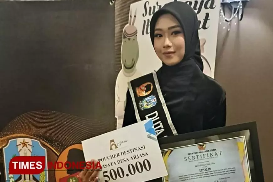 Bikin Bangga, Siswi SMKN 5 Kota Madiun Jadi Finalis Duta Pustaka Jatim 2023