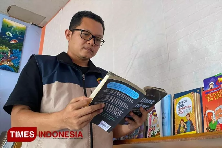 Kisah Inspiratif Tunggul Harwanto, Sosok Penggerak Aksi Geng Motor Berbagi Buku ke Pelosok Banyuwangi
