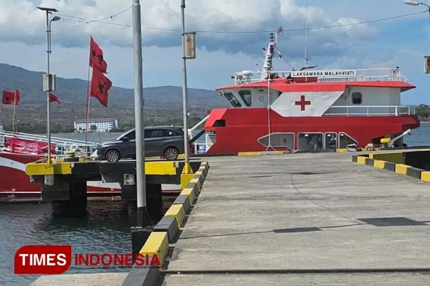 Kapal RS Laksamana Malahayati Sandar di Lombok Timur, Gelar Pengobatan Gratis