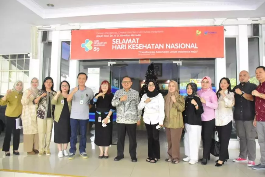 Pemerintah Kota Gorontalo Kunjungi Dua Rumah Sakit di Manado