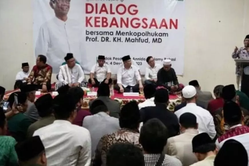 Ditanya Soal Kampanye dilingkungan Pendidikan, Ini Jawaban Mahfud MD