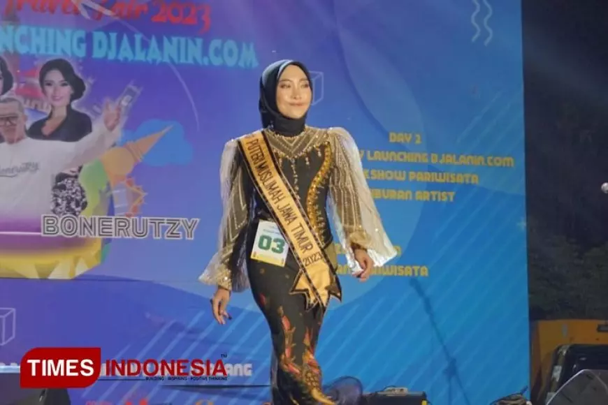 Finalis Puteri Muslimah Jatim 2023 Ajak Pemuda&#45;Pemudi Madiun Peduli Sesama