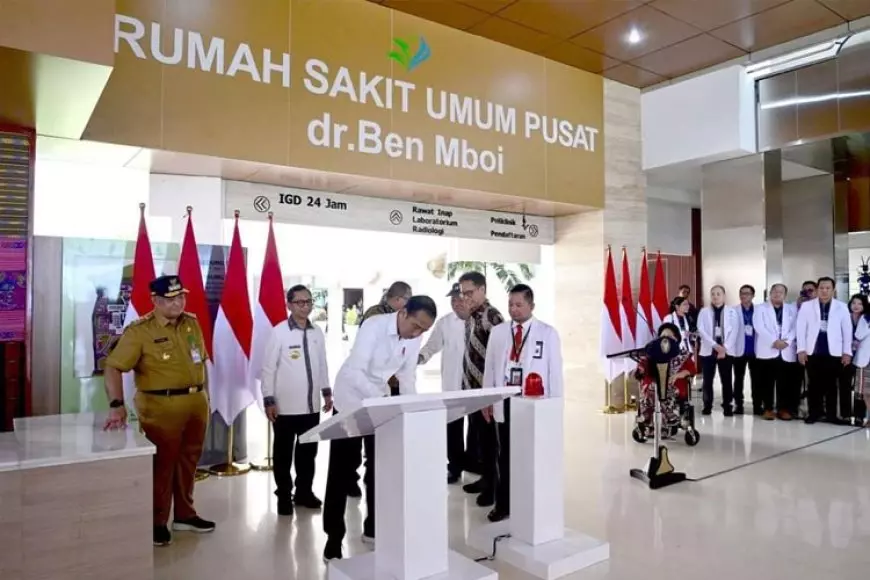 Presiden Jokowi Resmikan RSUP Kupang Sebagai RS Terbesar di Indonesia Bagian Timur