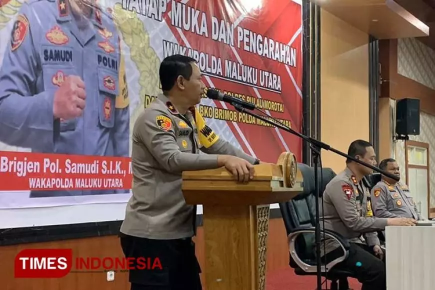 Wakapolda Malut Beri Arahan Netralitas dan Larangan Keterlibatan Polri dalam Pemilu 2024