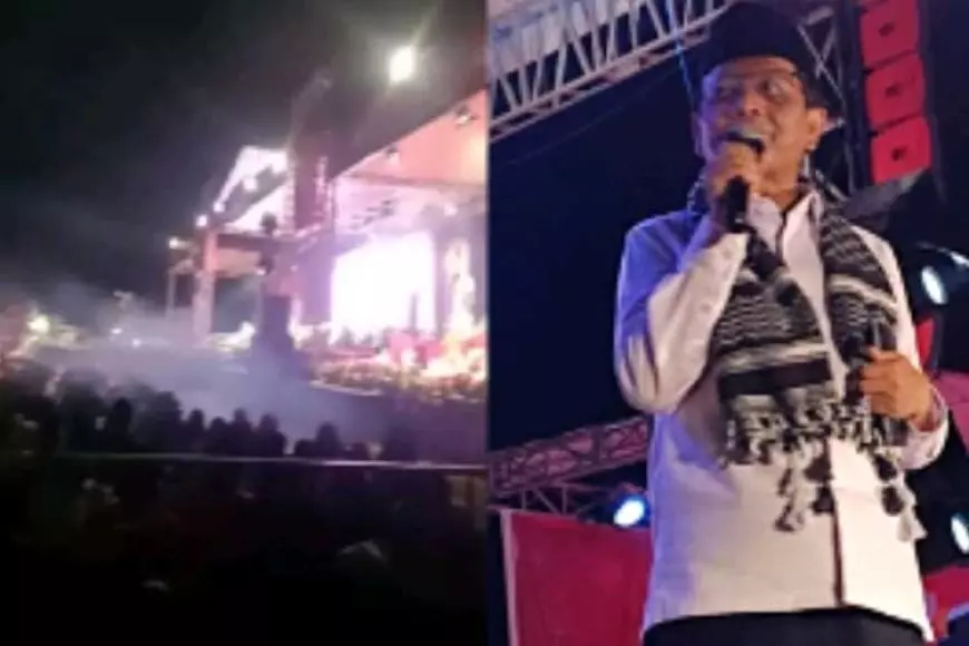 Viral Jemaah Teriak “Prabowo” Saat Acara Sholawat bersama Mahfud MD di Bondowoso