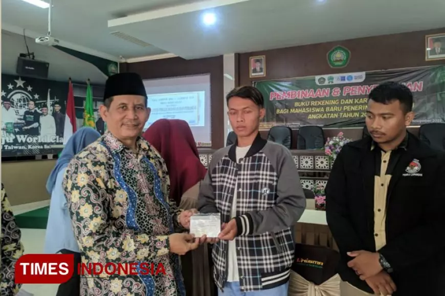 Unisma Malang Gelar Pembinaan dan Penyaluran Buku Rekening dan Kartu ATM Mahasiswa Penerima KIP